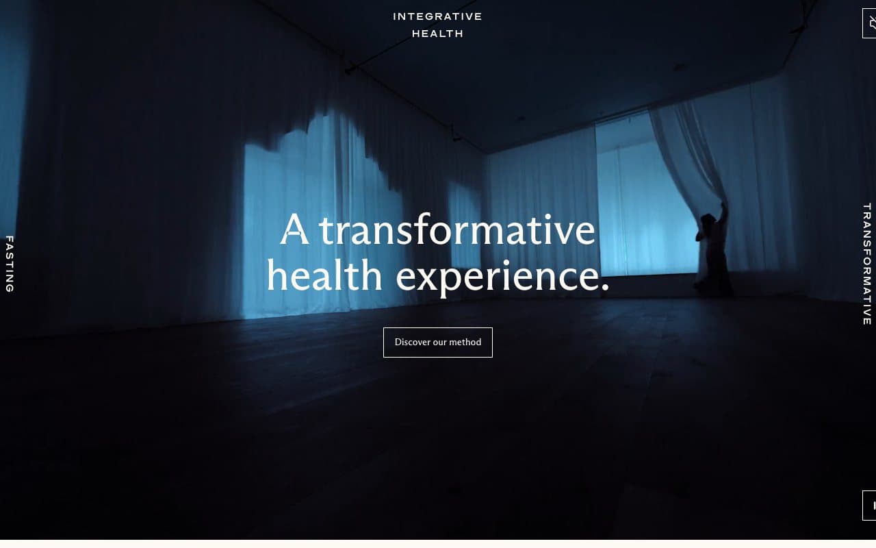 Marketing site of a European medical fasting clinic group
